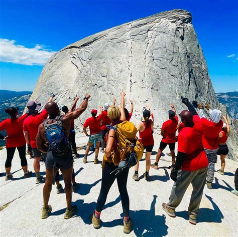 510 Hikers on one final Half Dome Cables Party/Hike, Curry Village ...