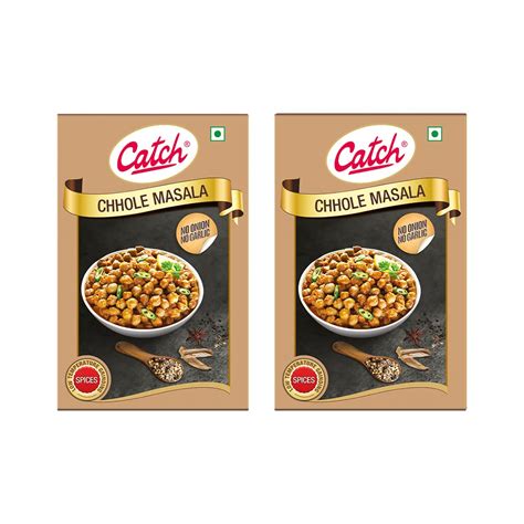 Catch Chhole Masala Powder 100 GMS X 2 (Pack of Two) : Amazon.in ...