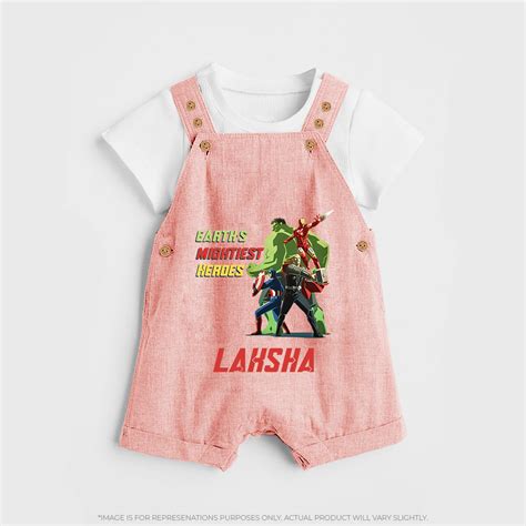 Little Avengers Team Dungaree Set | Custom Dungaree Set for Baby Super ...