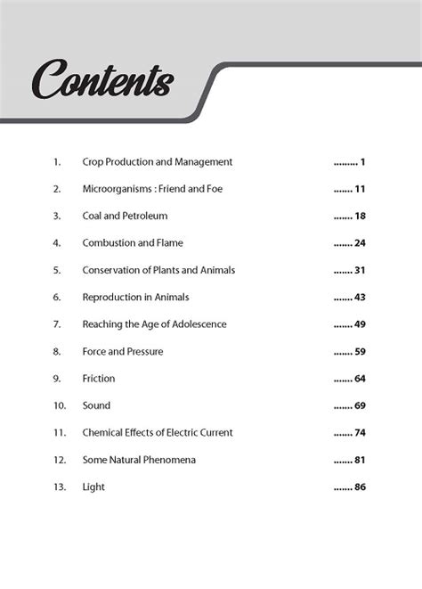 Image result for Class 8 NCERT Science Topic