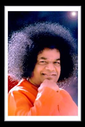 Maalgoodies Sathya Sai Baba Digital Reprint 12 inch x 8 inch Painting ...