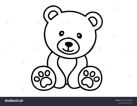 Teddy Bear Outline: Over 20,488 Royalty-Free Licensable Stock ...