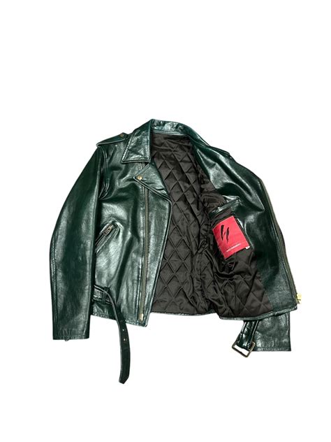 1997AW Y's for men RED LABEL leather riders jacket | USED CLOTHING CARAVAN