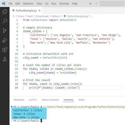 Image result for For Loop in Python Dictionary