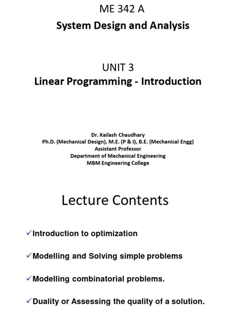 Linear Programming Lecture 的图像结果