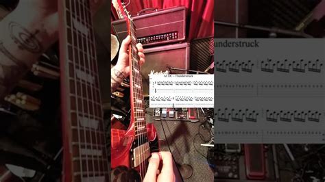 Image result for Thunderstruck Intro Tutorial