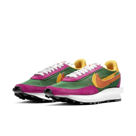 sacai x Nike LDWaffle 'Pine Green' Release Date. Nike SNKRS