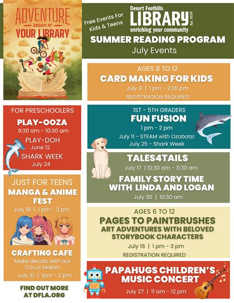 Summer Reading Program is HERE! - Desert Foothills Library