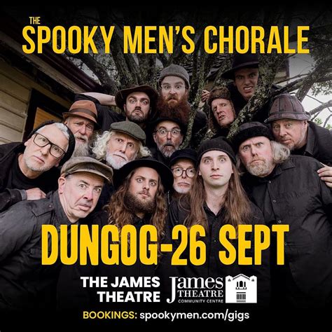Spooky Mens Chorale, James Theatre Dungog, Srtoud, 26 September 2025 ...