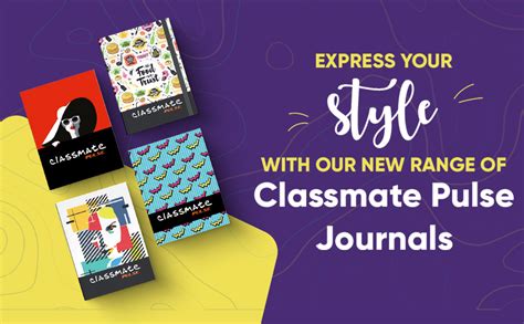 Classmate Pulse Synthetic Cover Journal Notebooks: A5, Soft Cover ...