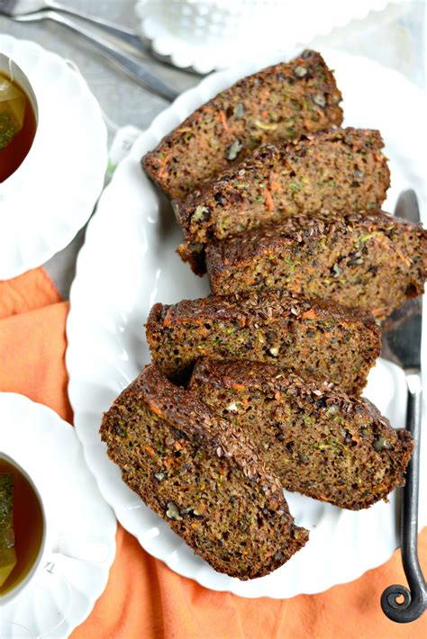 Zucchini Carrot Bread - Simply Scratch