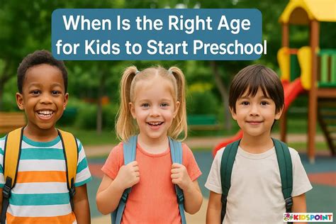 Age To Start Preschool