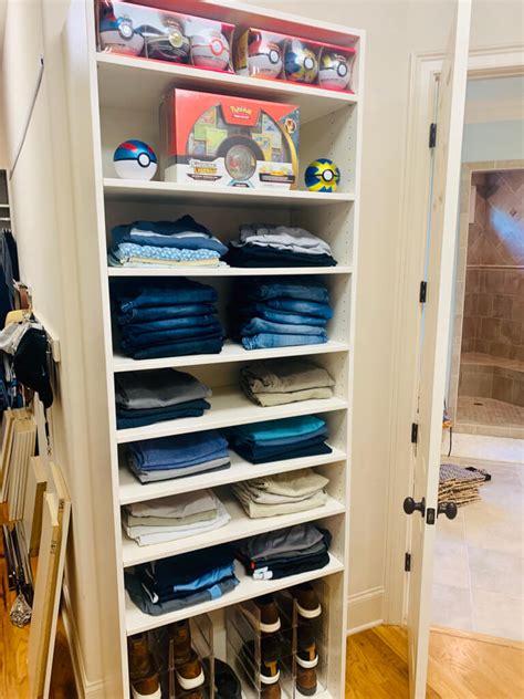 Walk-In Closet Organizing 的图像结果