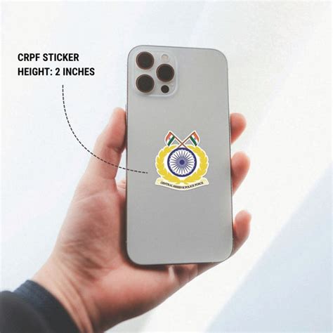 Buy CRPF Logo Sticker online - DeltaTac – DeltaTac.shop