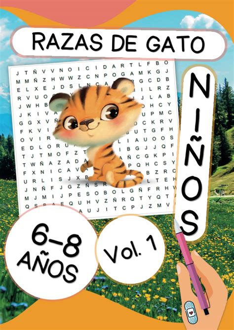 Buy Sopas de letras con letra grande para Niños de 6, 7 y 8 años ...