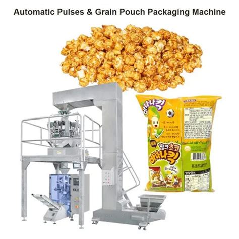 Automatic Pulses And Grain Pouch Packaging Machine - Automatic Pulses ...