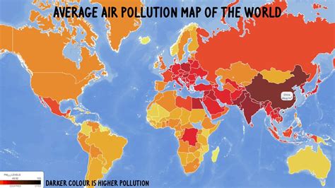 Air pollution map : r/MapPorn