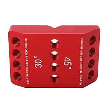 30 45 90 Degree Drill Guide, Fixed Angle Drill Hole Guide Jig for Stair ...