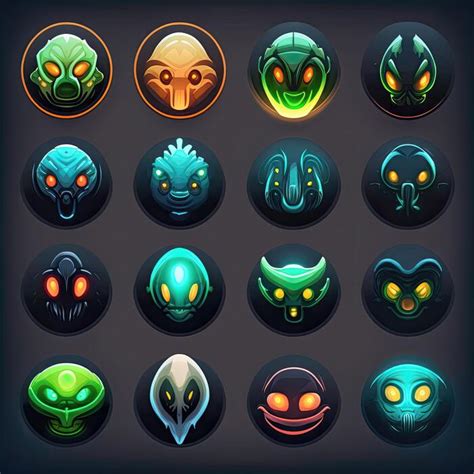 Alien Symbol Texture 的图像结果