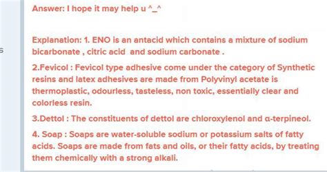Chemistry2.1 Write the composition of following substances1) ENO 2 ...