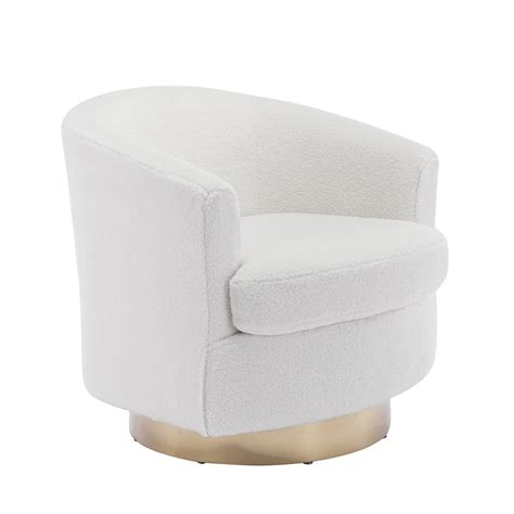 LLS Swivel Accent Barrel Chair, Modern Boucle India | Ubuy