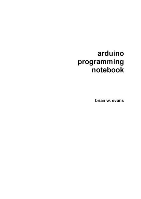 Image result for Arduino Programming Tutorial PDF