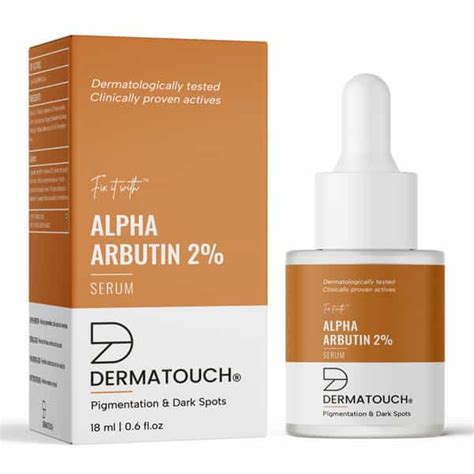 Buy DERMATOUCH ALPHA ARBUTIN 2% SERUM | BEST FOR PIGMENTATION & DARK ...