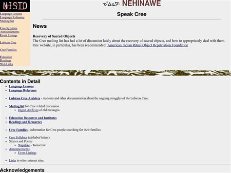 Image result for Cree Language Lesson for Beginners