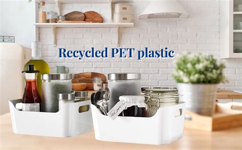 Buy IKEA Rectangular Variera Box (White, 24x17 cm, 9 1/2x6 3/4 Inch ...