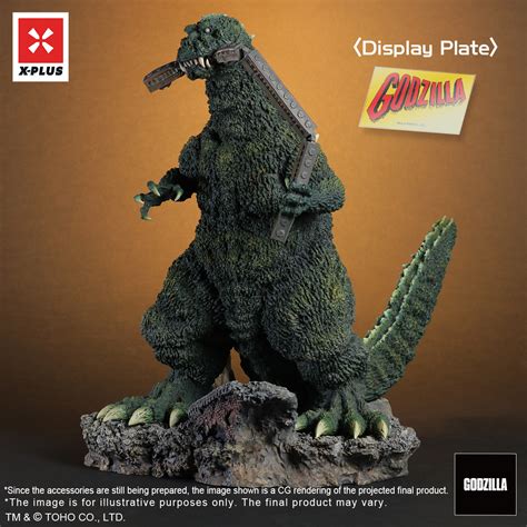 Toho 30cm Series Godzilla 1954 (Train Biter) Lobby Card Color Version ...