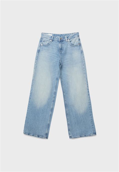 Women’s wide leg jeans | Stradivarius Worldwide