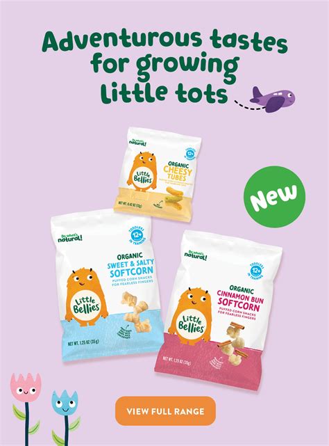 Wholesome, Organic Snacks for Babies & Toddlers | Little Bellies