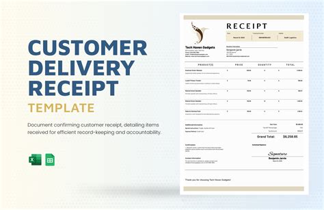 Parking Receipt Template in Excel, Google Sheets - Download | Template.net
