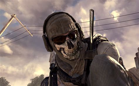 Image - Ghost close-up MW2.png | Call of Duty Wiki | FANDOM powered by ...