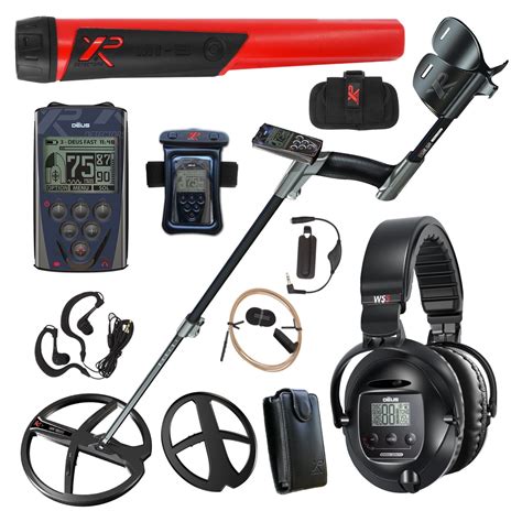 Buy XP Deus Metal Detector w MI-6 Pinpointer, WS5 Headphone, Remote ...