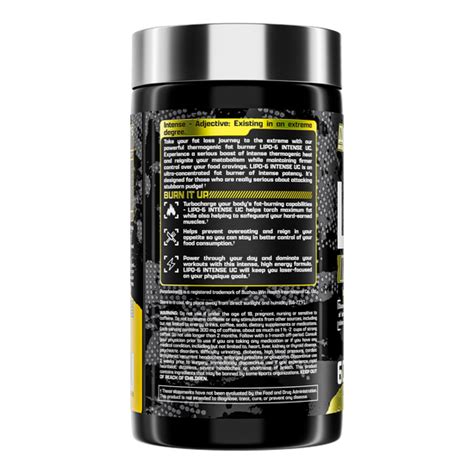 Nutrex Lipo-6 Black UC Intense - India's Leading Genuine Supplement ...