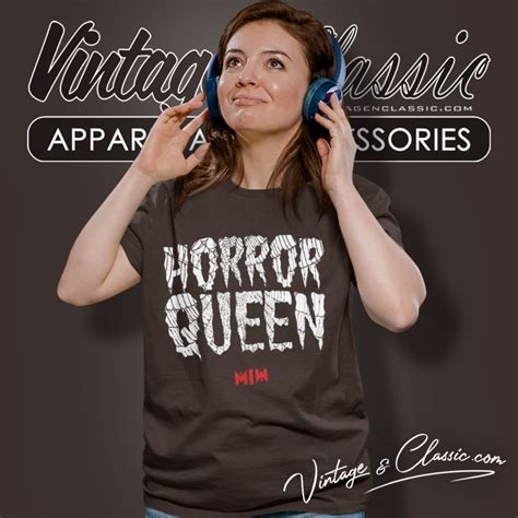 Motionless In White Shirt Horror Queen - Vintagenclassic Tee