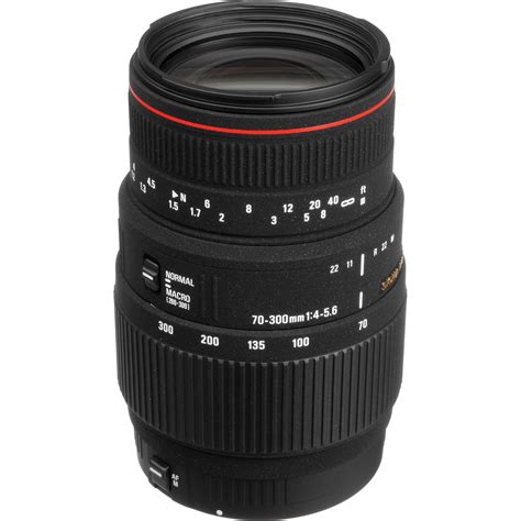 Sigma 70-300mm f/4-5.6 APO DG Macro Autofocus Lens 508110 B&H