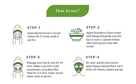 Kulsum’s Kaya Kalp Herbals Fruit Facial Kit, All Skin Types, (pack size ...