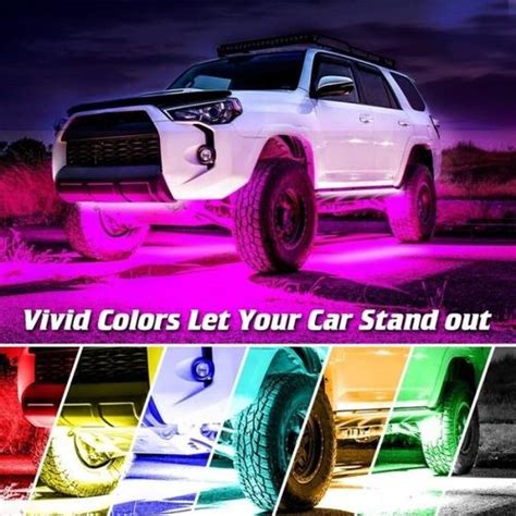 Promo Lampu Kolong Mobil LED Strip RGB Underglow Car Body 90/120 cm ...