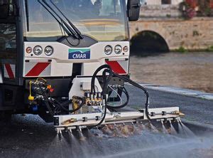 High-pressure street washing machine - L 2500 H - CMAR - water / hybrid