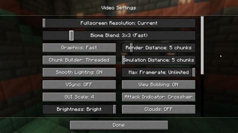 Image result for Optimize Minecraft Settings