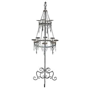 Buy Design Toscano Malbark Castle Gothic Decor Floor Candelabra Candle ...