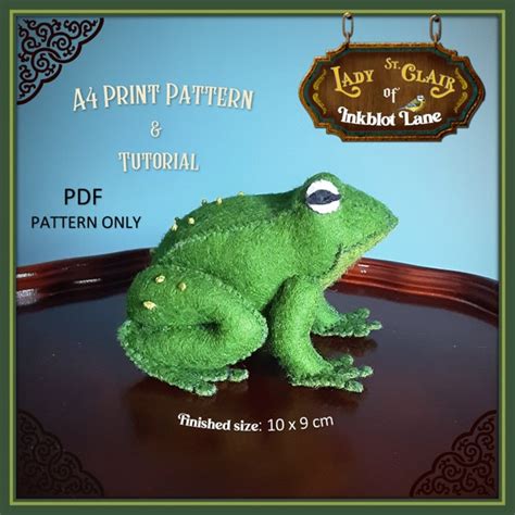 Image result for Felted Frog Pattern