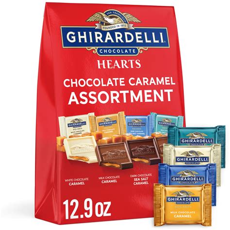 GHIRARDELLI Chocolate Caramel SQUARES BCF26 Assortment, 12.9 oz Bag ...