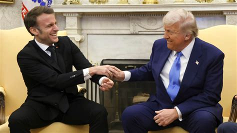 Trump and Macron's carefully choreographed dance side-stepped divisions ...