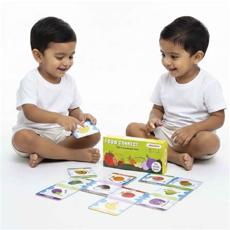 Buy online Food Connect tile based game at Shumee