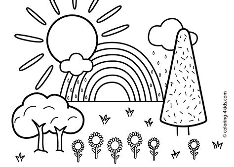 Nature coloring pages to download and print for free