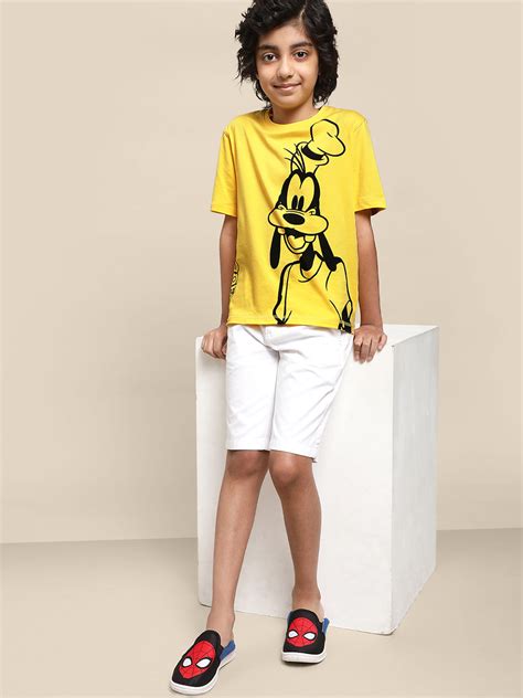 Kids Boys Mickey And Friends Yellow T-Shirt – Kidsville