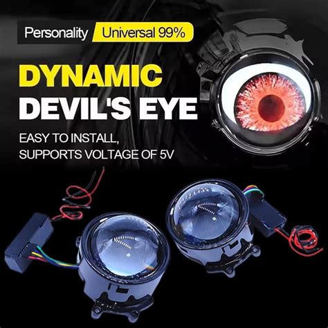 3 Devil Eyes Light for Cars, 2024 New LED Dynamic India | Ubuy